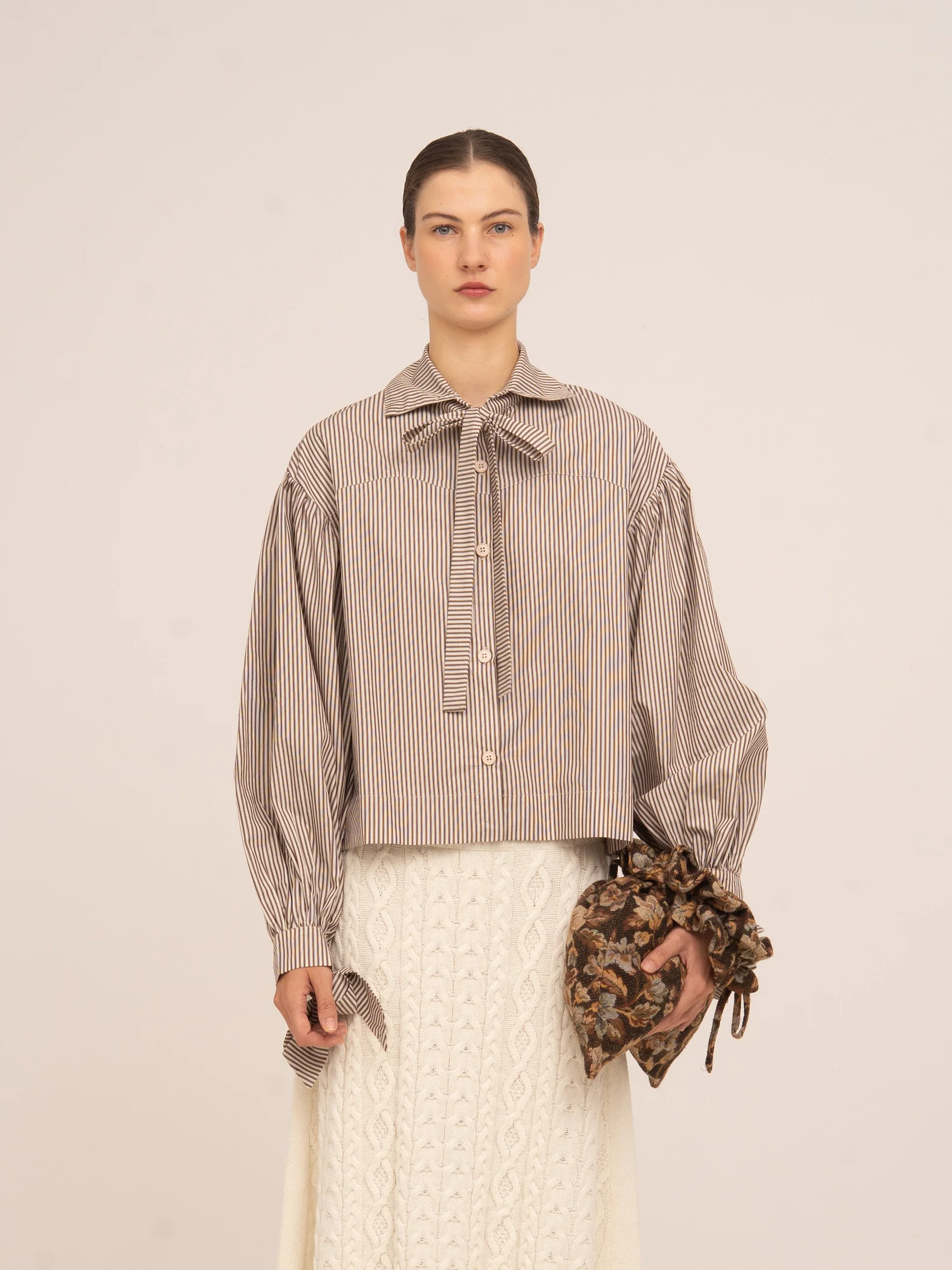 Brown Blooms Bag - Image 3