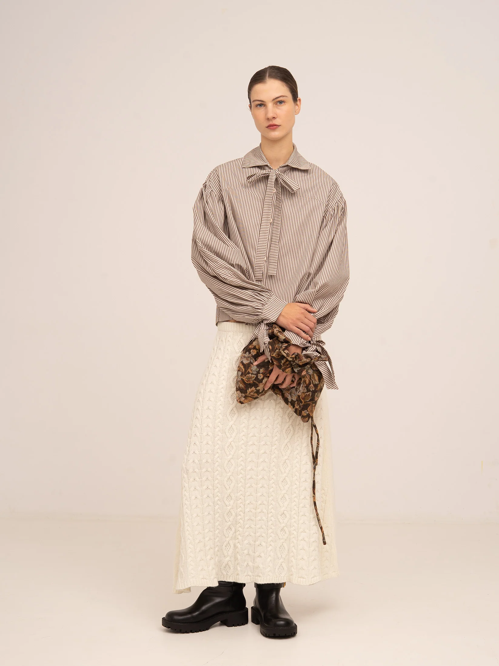 Brown Blooms Bag - Image 6