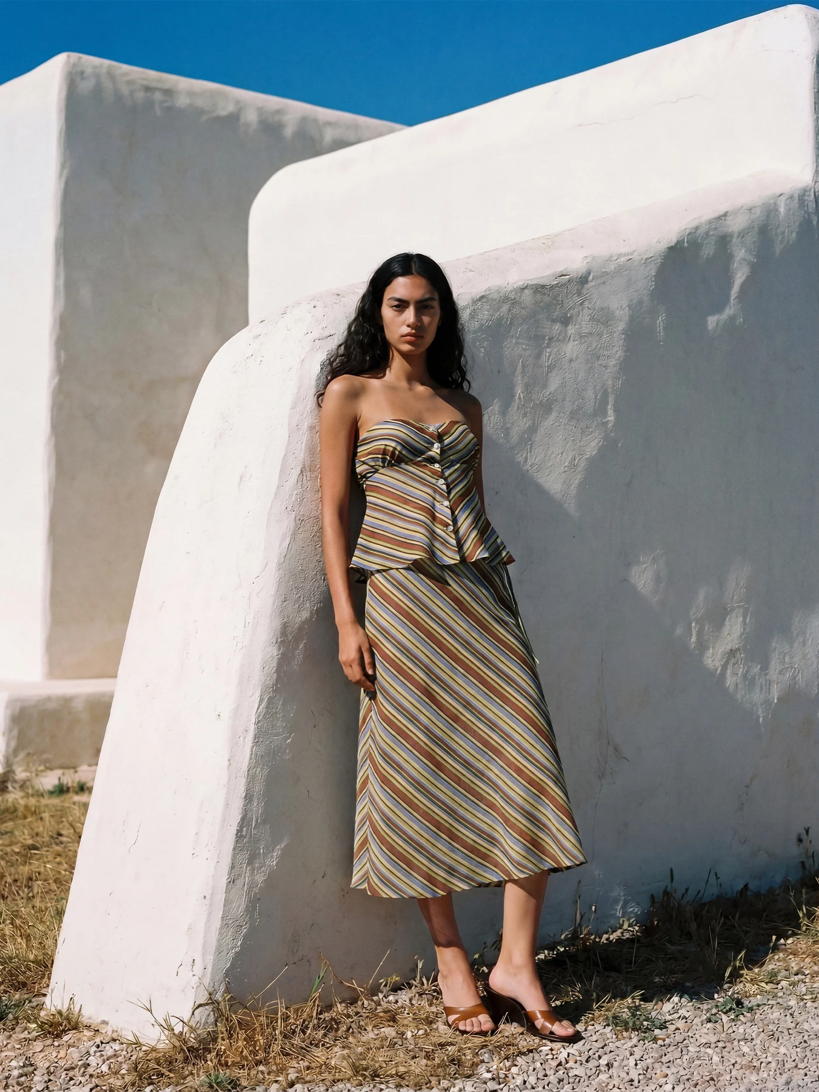 Cala Striped Skirt - Image 3