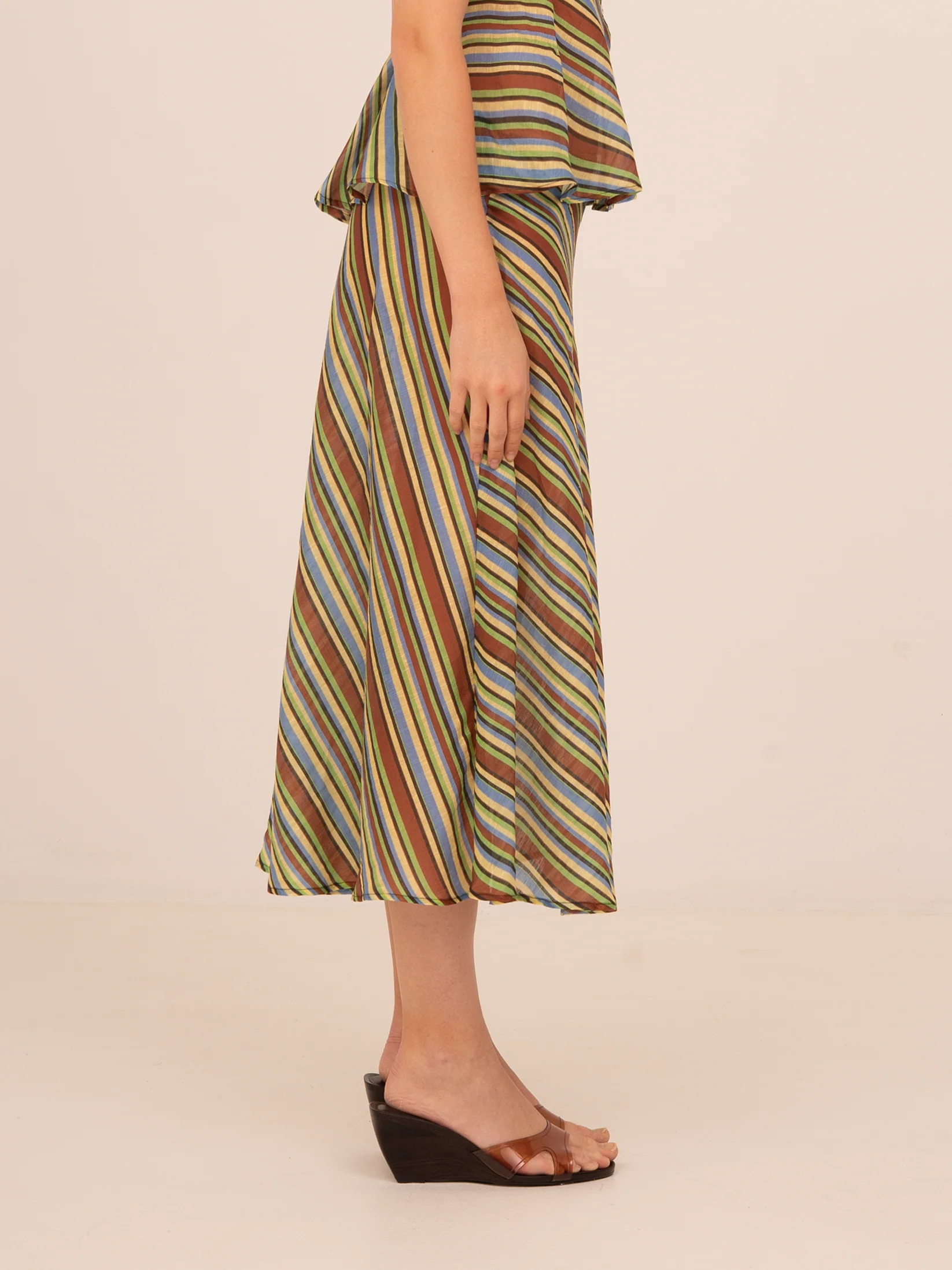 Cala Striped Skirt - Image 4