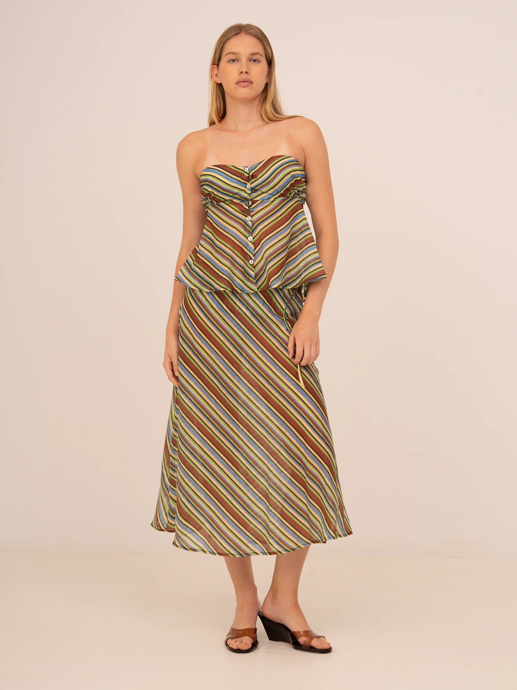 Cala Striped Skirt - Image 7