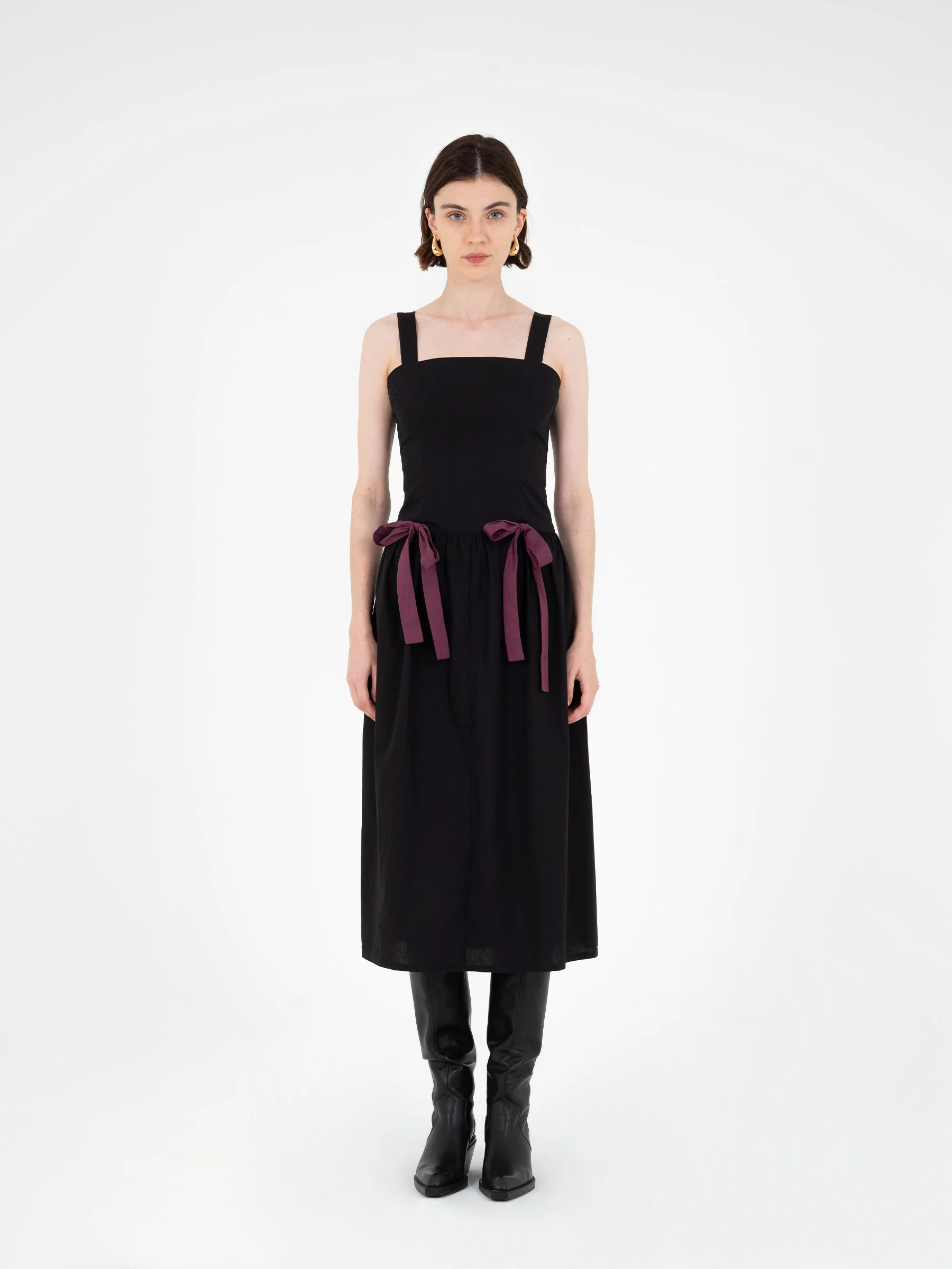 Kind Black Midi Dress - Image 3