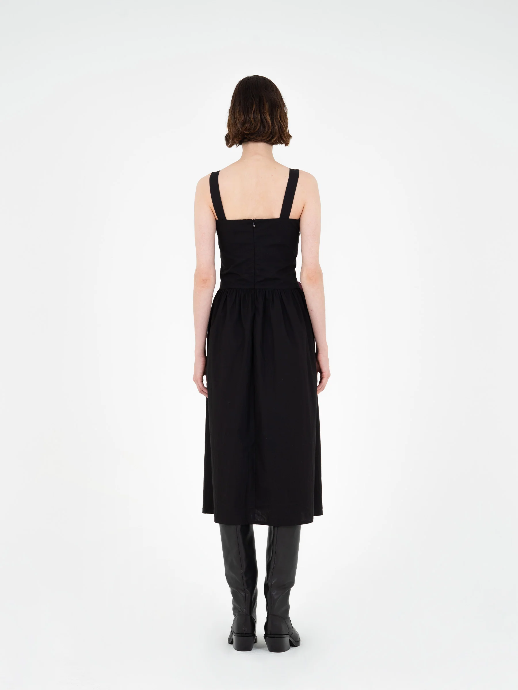 Kind Black Midi Dress - Image 5