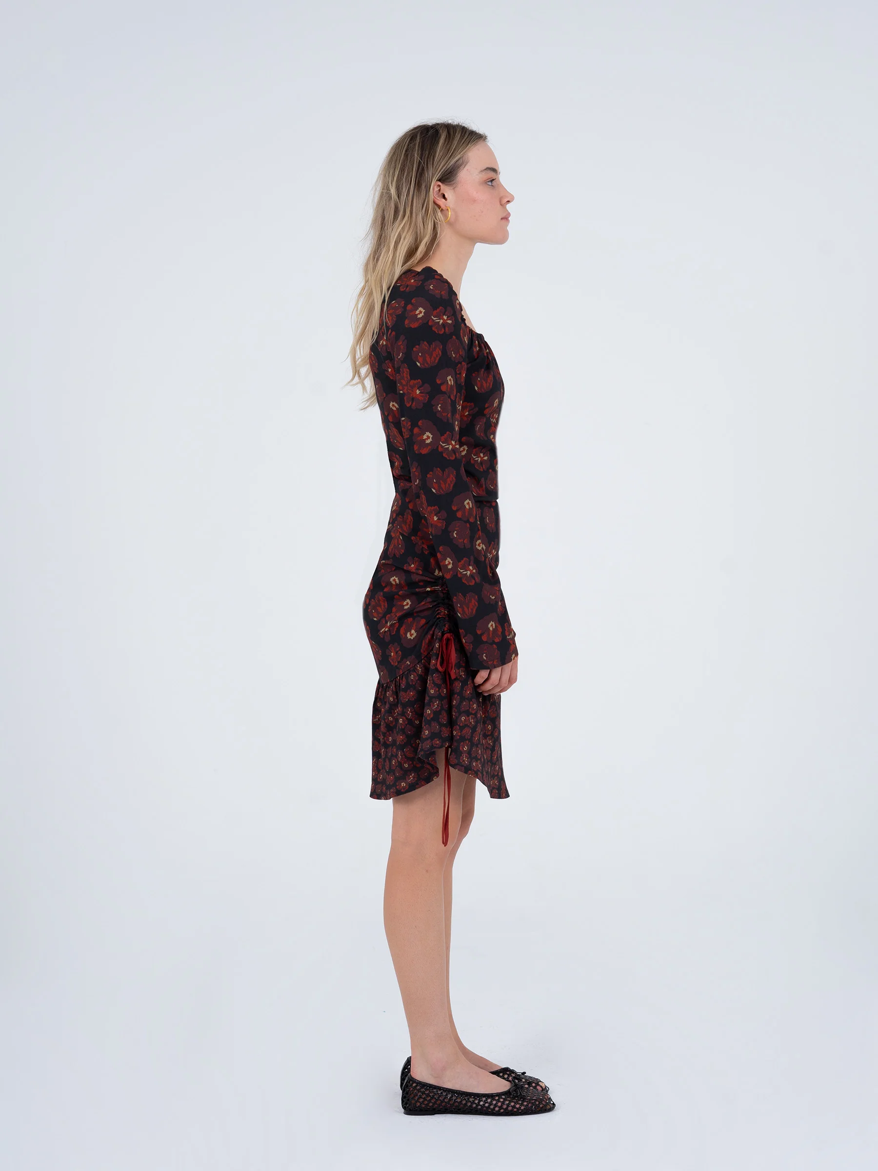 Lullaby Floral-Printed Short Dress - Image 3