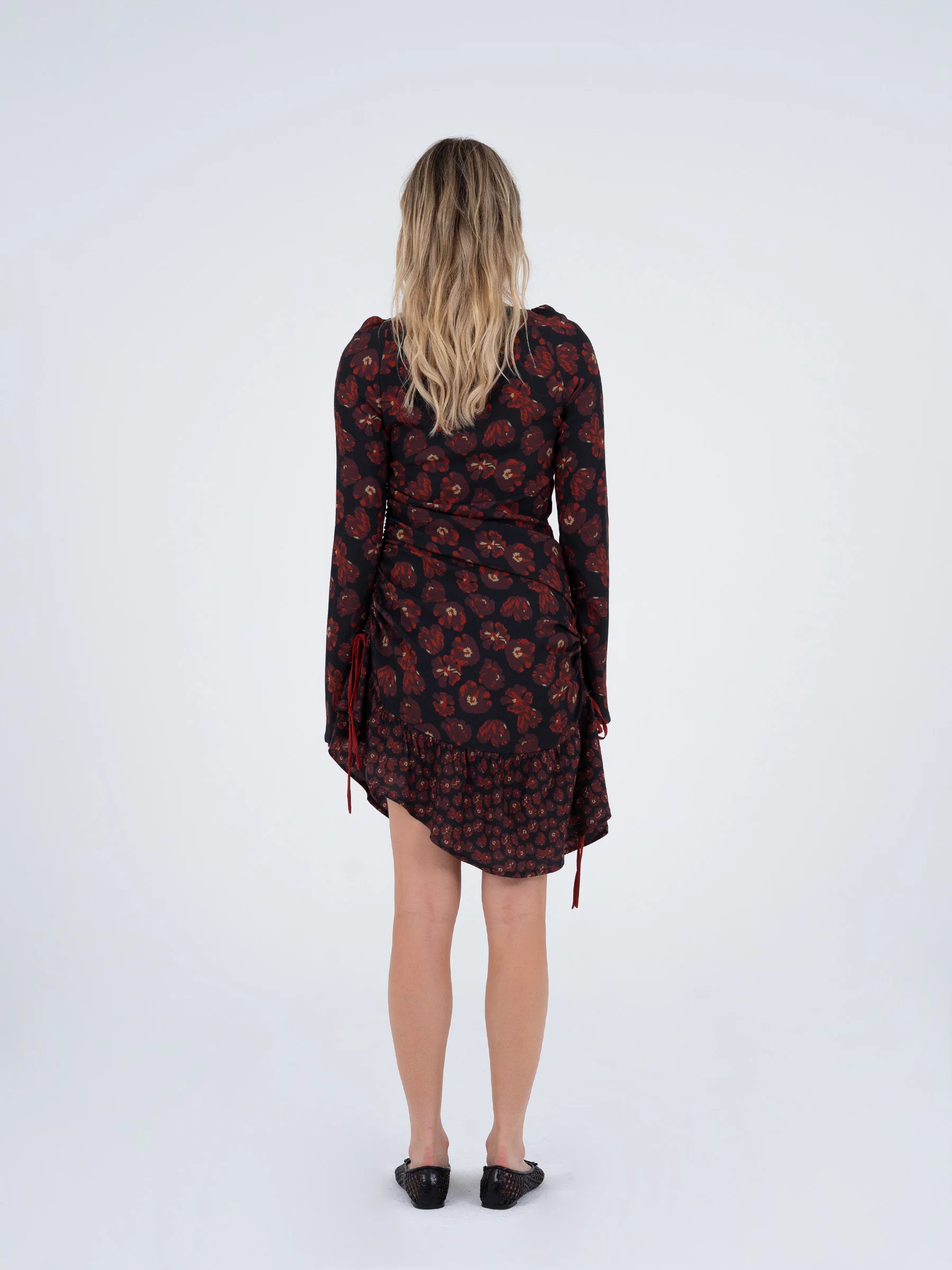 Lullaby Floral-Printed Short Dress - Image 4