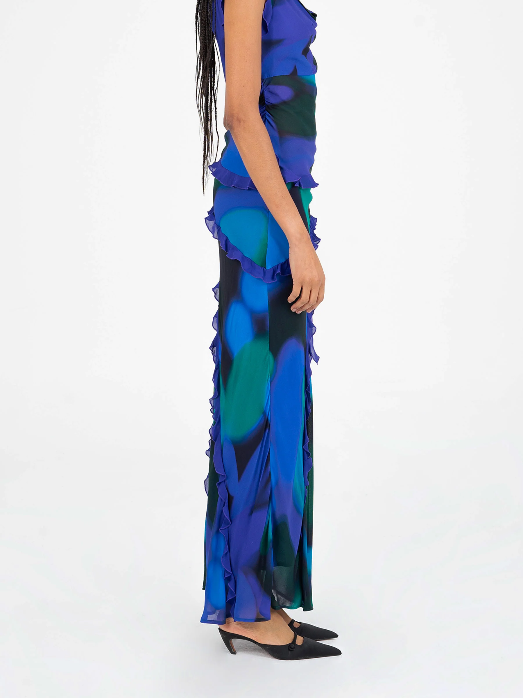 Navy Fantasy Skirt - Image 3
