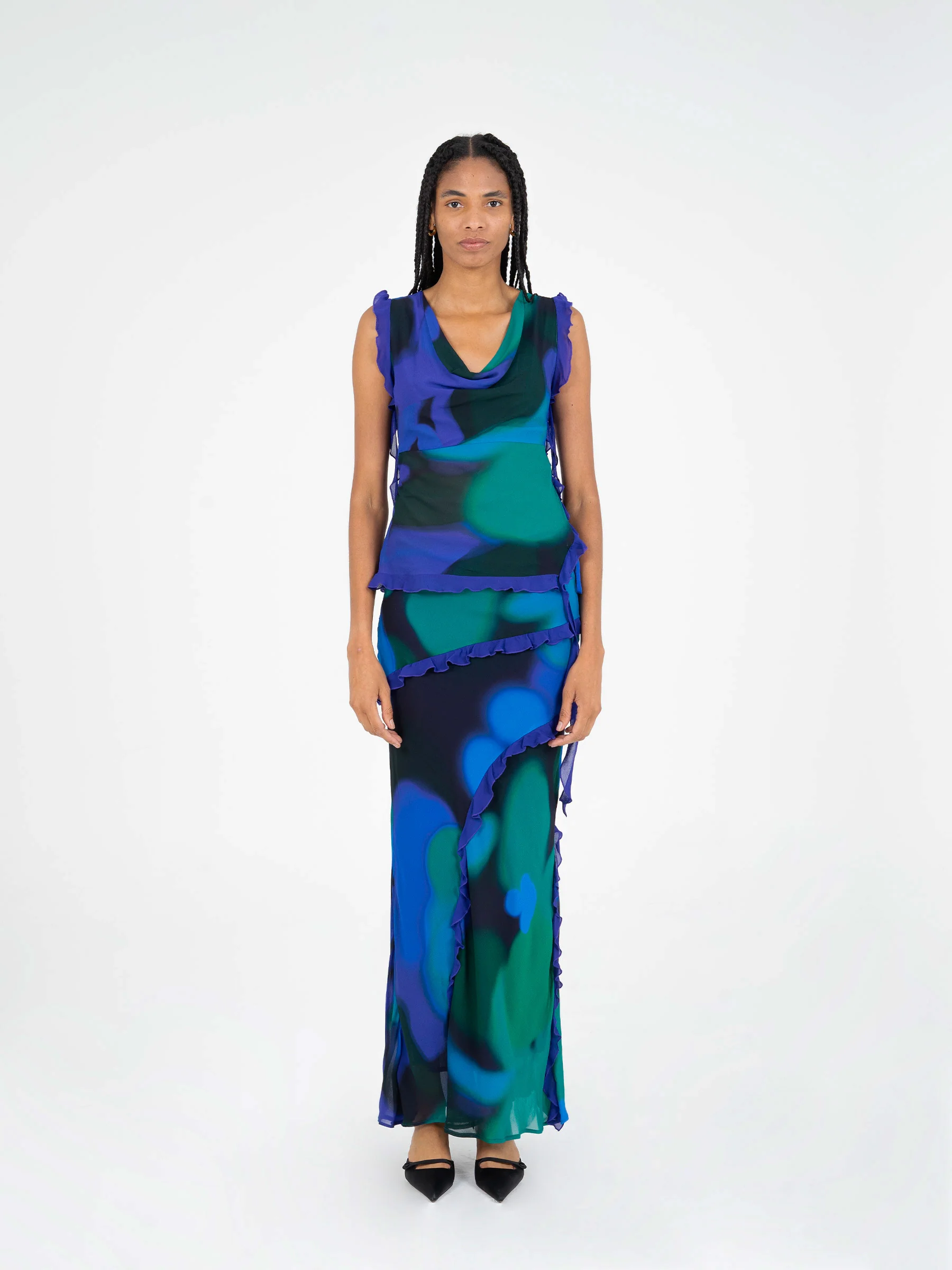 Navy Fantasy Skirt - Image 5