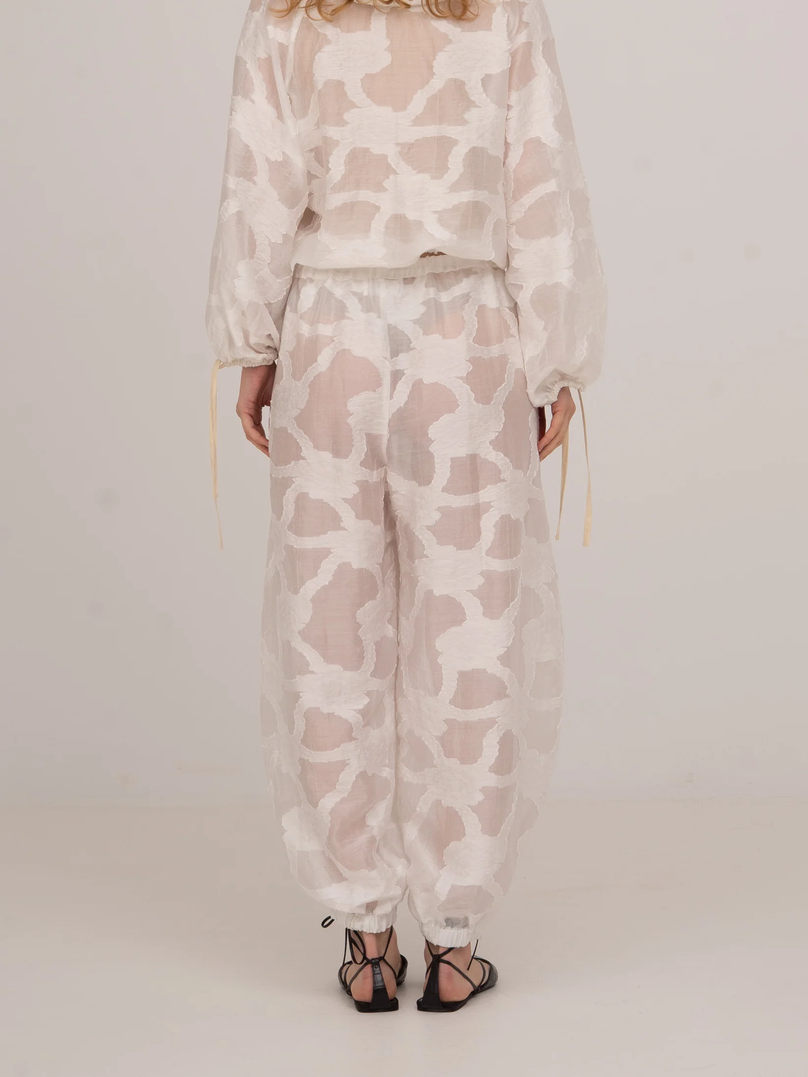 Printworks White Balloon Pants - Image 5