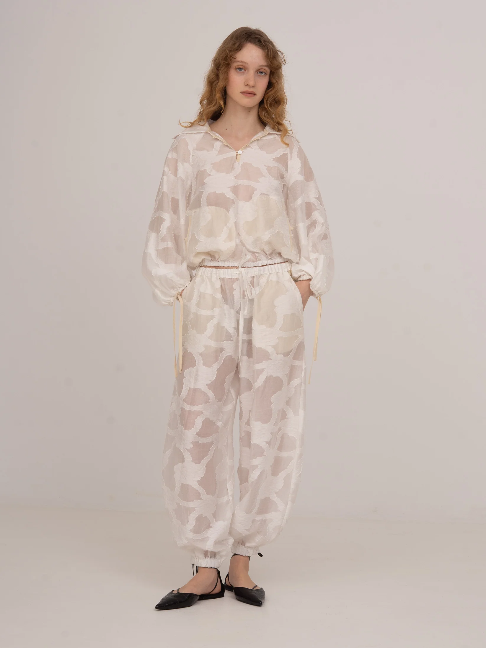 Printworks White Balloon Pants - Image 6